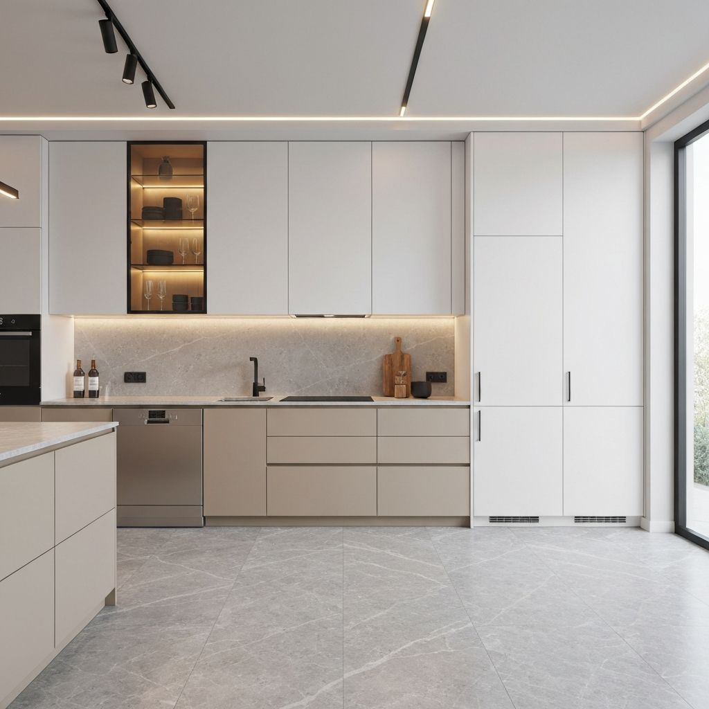 Премиум кухня с золотом